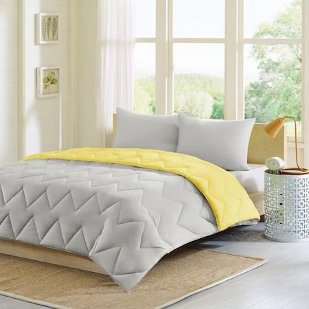 Intelligent Design ID10-162 Trixie Reversible Down Alternative Comforter Mini Set; Full Queen